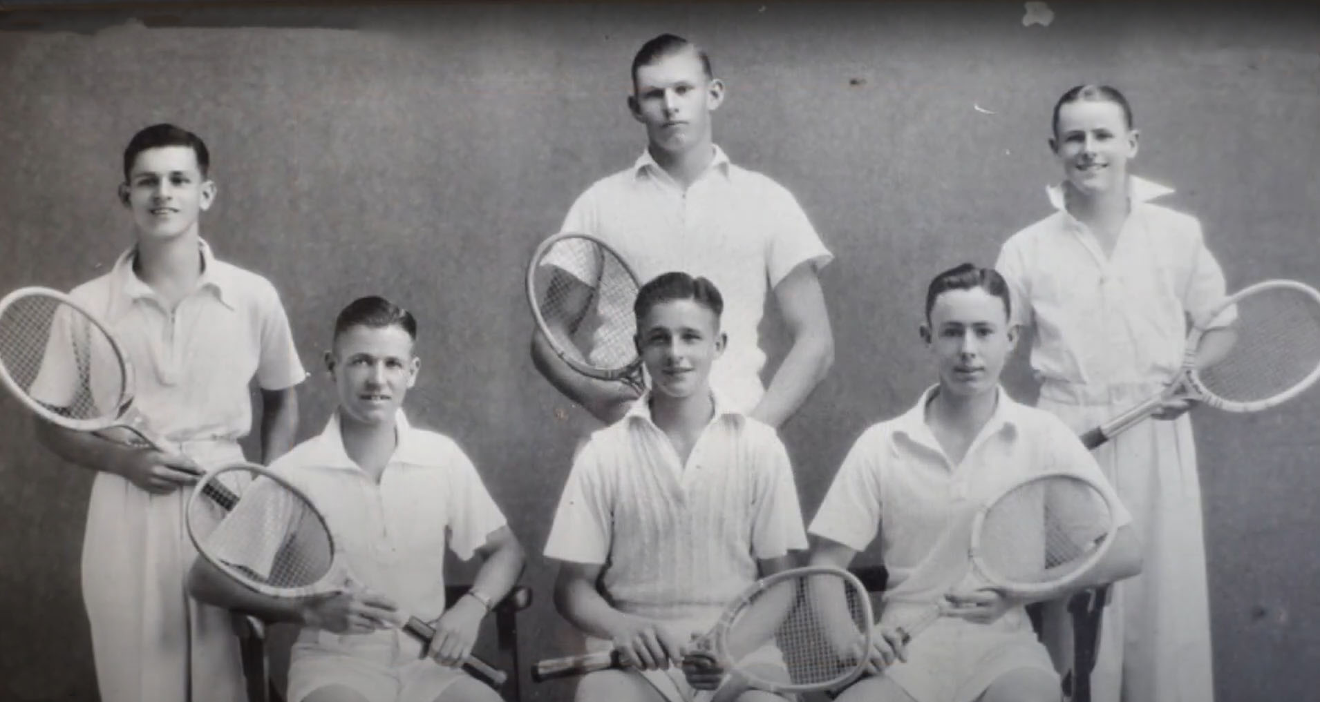 Mt Lawley Tennis Club junior boys winners 1935